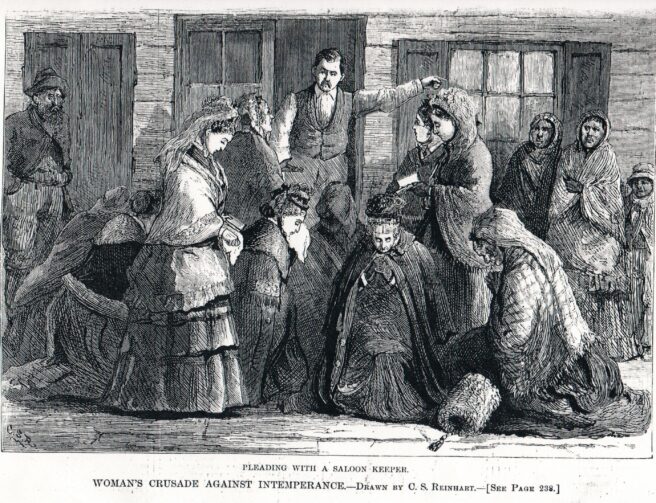 Saloonkeeper and crusaders